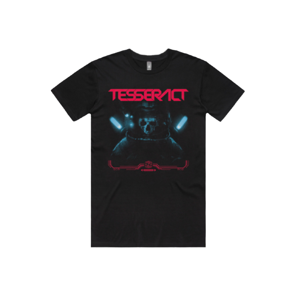 Skull Astronaut Tour T-Shirt - Black