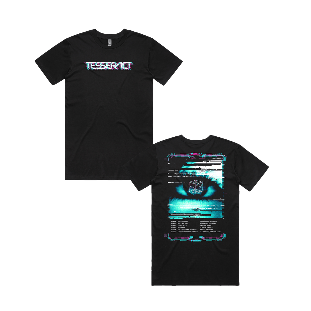 EU Festivals 2026 Tee - Black