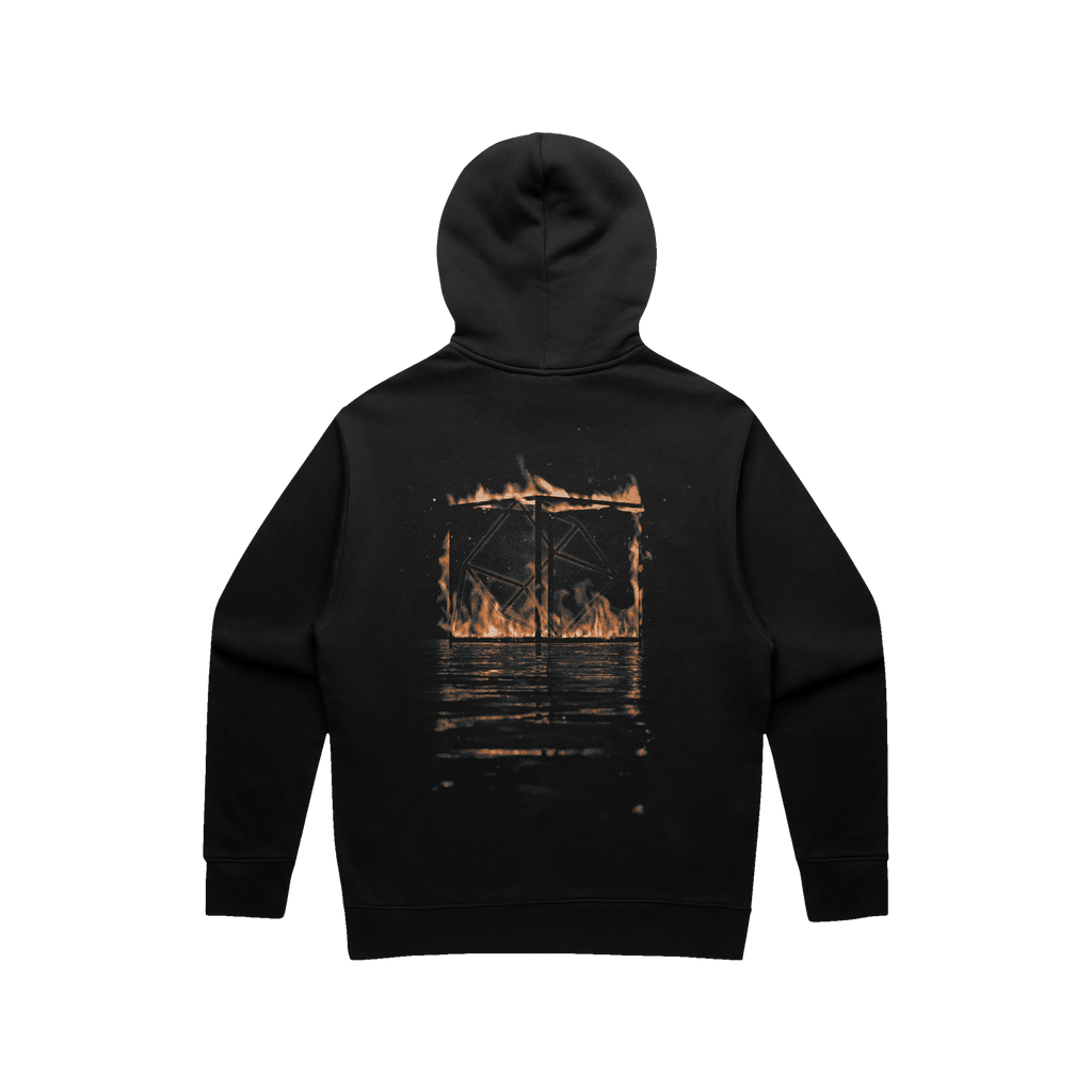 Burning Cube Hood - Black