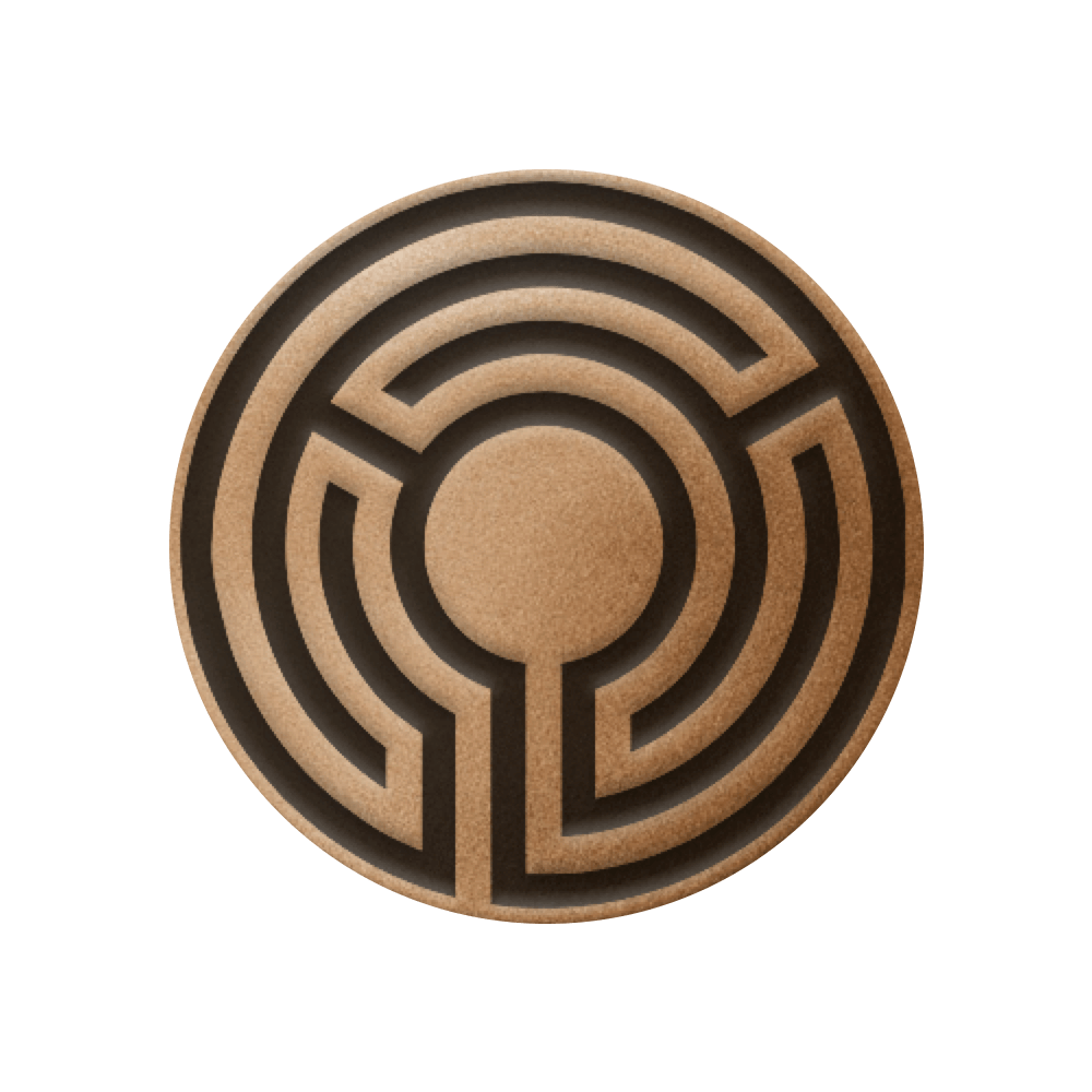 Labyrinth Pin Badge