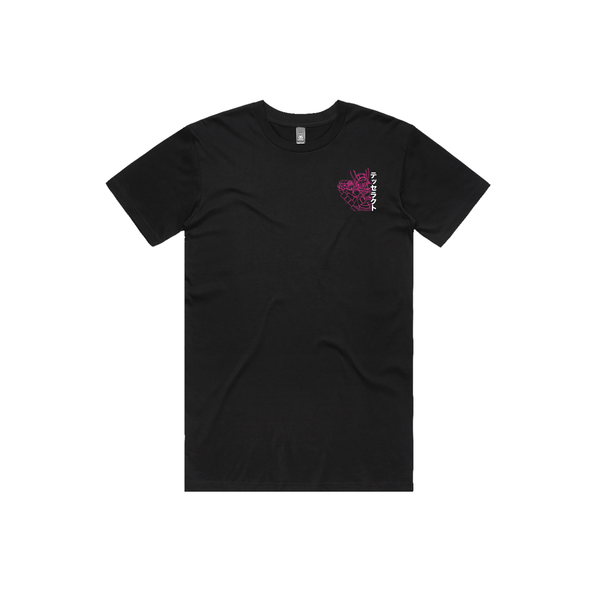 Neon Samurai Tee - Black