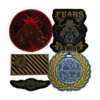 War Of Being Patches - Pack Of 5