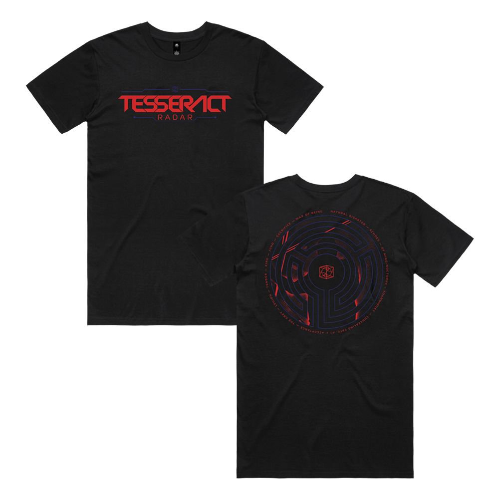 RADAR Labyrinth T-Shirt - Black