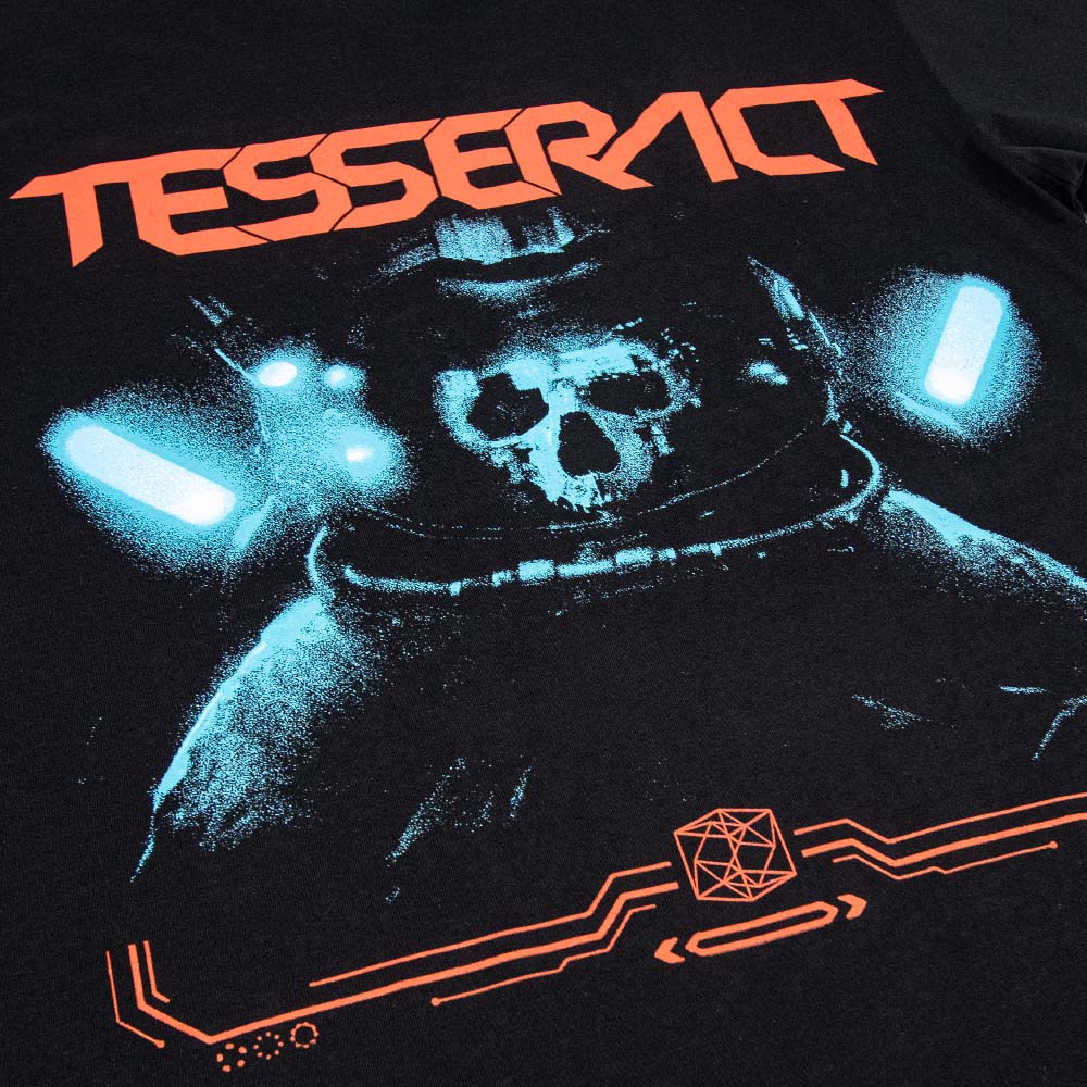 Skull Astronaut Tour T-Shirt - Black