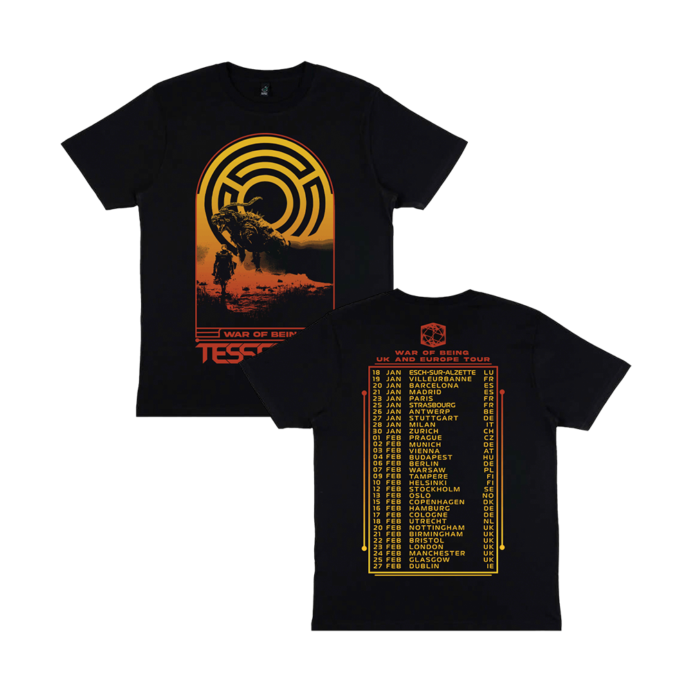 UK/EU WoB Tour T-Shirt – Black