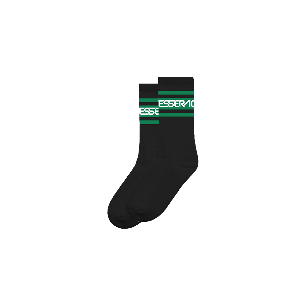 Logo Socks - Black/Green