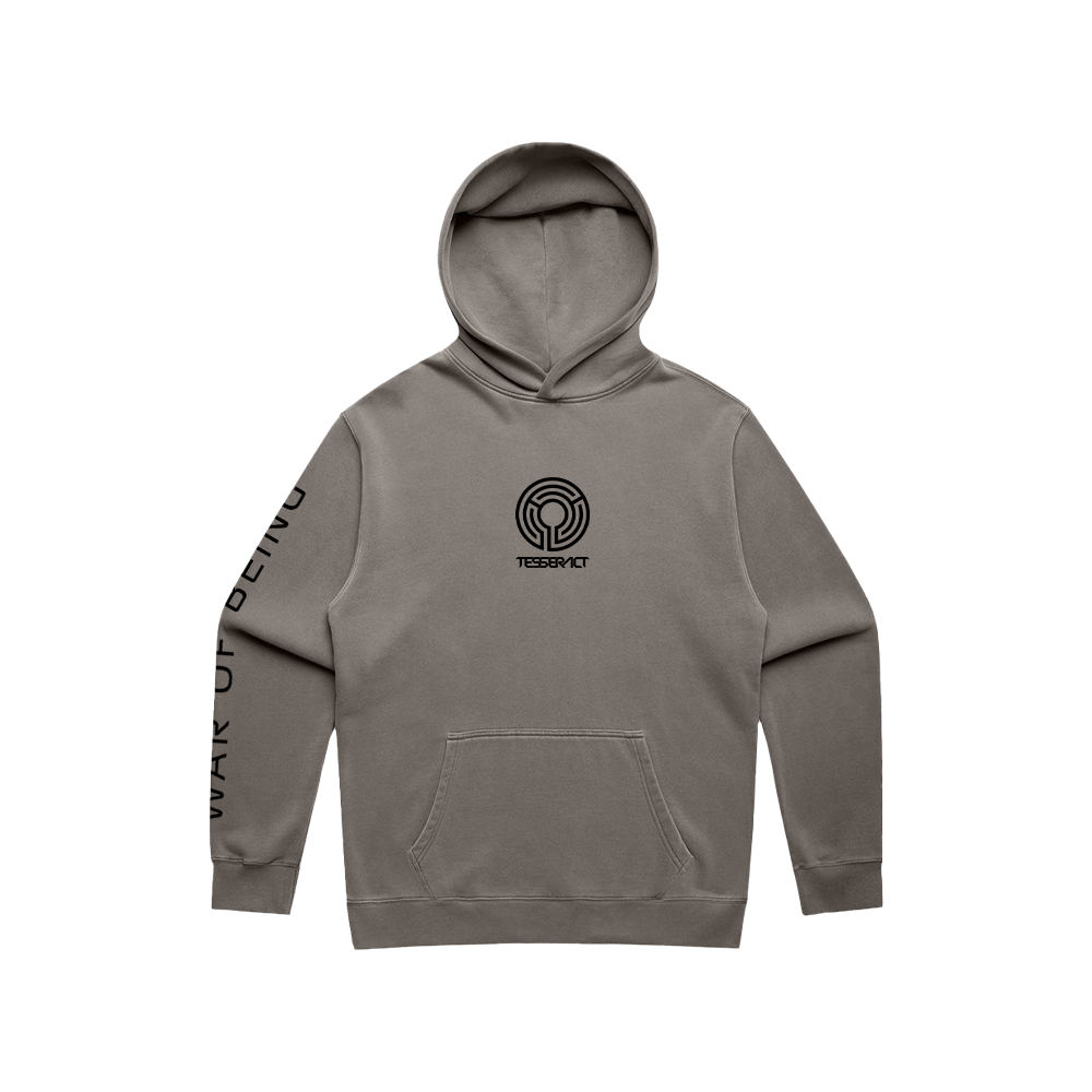 Labyrinth Hoodie - Faded Grey