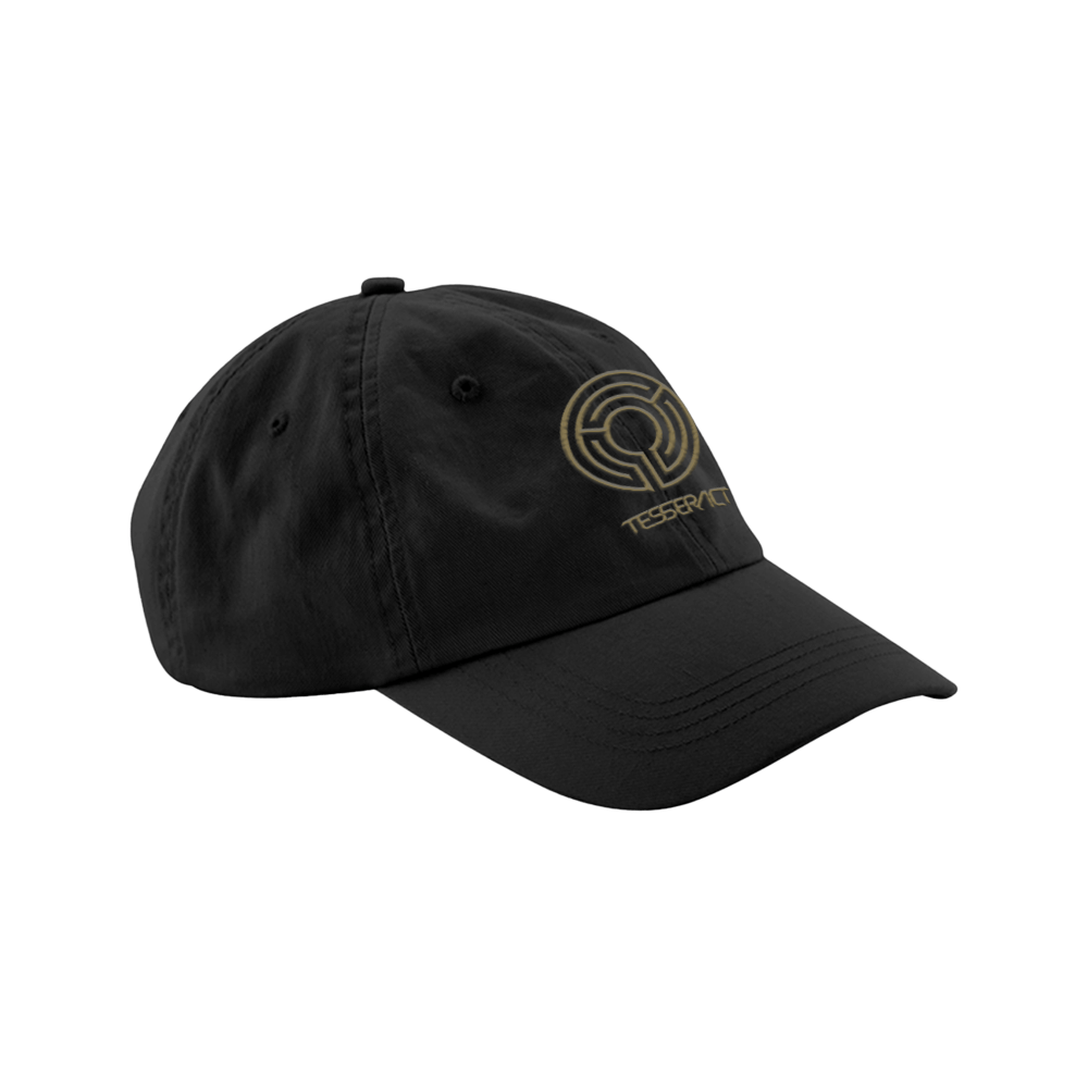 Embroidered Labyrinth Cap - Black